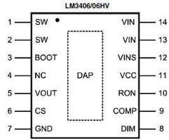 供应LM3406 06HV 是 LED 的理想恒流供应源